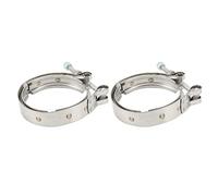 Akozon Turbo Exhaust V Band Clamp 3903652 5.9L 6bt 1989-2002 | Turbine Outlet Accessory, Metal Alloy, Wear Resistant, Flange Sealing, 5.9L Engine, 1989-2002