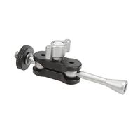 Akozon Universal Aluminum Alloy Camera Extension Mount Bar - 360° Rotation Extendable Bracket for Live Streaming, Fill Light, and Microphones (TM-4)