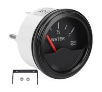 Akozon Universal Pointer Water Level Gauge, Water Tank Gauge Liquid Level Meter 52mm Mounting Hole 9 32V 0 190Ω IP67 Backlit for Marine Boat Truck RV Generator Set Bus