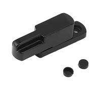 Akozon Universal TType Window Sash Lock - Aluminum Alloy Proof Safety Lock for Enhanced Home Security and AntITheft Protection (Black)