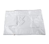 Akozon Universal Washing Machine Cover - and ScratcHResistant Protector with Zipper Design for Home Appliance - Silver Coated, Multiple (L large front opening cover)