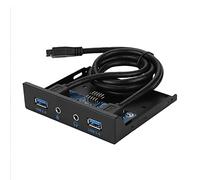 Akozon USB 3.0 o Front Panel with 2 USB Interfaces, Mic & o Ports - 3.5 Inch Floppy Drive Design for Convenient Access to Devices and Enhanced Quality