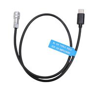 Akozon USB C PD Power Cable for BMPCC 4K 6K Cameras, Type C Charging Cable with LED Indicator, 19.7 Inch Straight Cord, Fast Charging Adapter