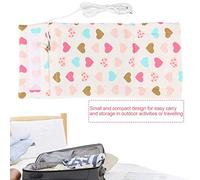 Akozon USB Portable Travel Baby Bottle Warmer Heater Cover - 40°C Milk Heater for Infants (Heart Shaped)