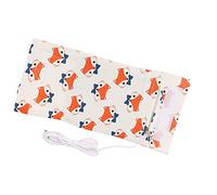 Akozon USB Portable Travel Baby Bottle Warmer Heater Cover - 40°C Milk Heater for Infants (Type 2)