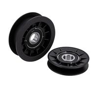 Akozon V Idler Pulley Flat Idler Pulley Kit, GX20286 GX20287 Replacement for John Deere Mower Decks D140 D130 D100 LA100 LA105 LA110 LA115 Mower Decks