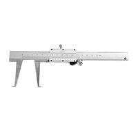 Akozon Vernier Caliper 0 150mm Measuring Tool Carbon Steel Plated Inside Caliper Ruler Portable for Mechanics Engineers Woodworkers