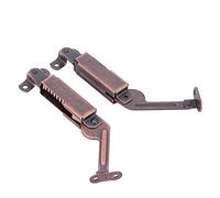 Akozon Versatile Lid Hinge Spring Support for Cabinets - Adjustable Iron Hardware for Home, Office & Workshop (Middle arm)