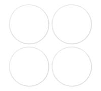 Akozon White 18 Inch Wheel Rim Protector Guard Car Design Self Adhesive Universal