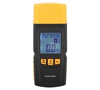 Akozon Wood Moisture Meter GM610 Digital LCD 2 Pin Tester Timber Hygrometer Humidity Detector 4 Calibrated Wood Groups Wood Moisture Detector Detects Leaks Damp and Moisture in Wood, Walls, Ceilings