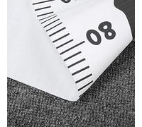Akozon Wood Wall Hanging Height Measuring Ruler for Kids - 2 Meter Kid Height Measure Ruler with Cartoon Designs for Room Decoration (B)