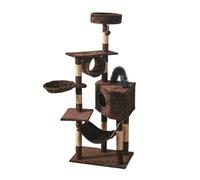 AKPHBKFG Cat scratching post Multi-layer plush cat climbing tower, plush cat bed, indoor cat scratching post Suitable for indoor cats to climb and relax in a variety of colors B,150 * 50 * 50cm