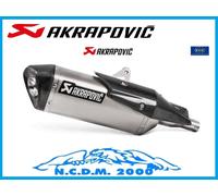 Akrapovic Honda Forza 21-22/x-adv 17-22 Ref:s-h7so4-hrt Titanium&carbon Homologated Slip On Muffler unisex