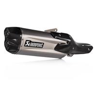 AKRAPOVIC APPROVED TITANIUM SLIP-ON SILENCER FOR HONDA NT 1100 2022-2025