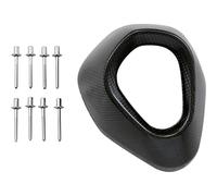 Akrapovic end cap set for V4A/titanium shocks including rivet band & stainles...