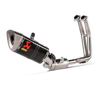 Akrapovic Racing Steel&titanium Mt-07/fz-07 14 Ref:s-y7r1-haft Not Homologated Full Line System Silver Not Homologated