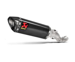 AKRAPOVIC CARBON RACING SLIP-ON SILENCER FOR APRILIA TUONO V4 2021-2024