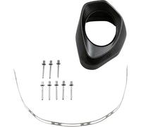 Akrapovic end cap set for V4A/titanium shocks including rivet band & stainles...