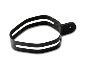 Akrapovic damper mounting clamp for carbon dampers