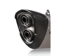 Akrapovic End Cap Black Carbon Fiber For Yamaha Xp 2020-2026 V-Ec395