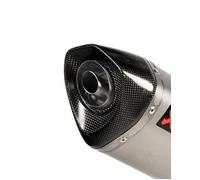 AKRAPOVIC END CAP SET CARBON BLACK YAMAHA MT-125 ABS V-EC324