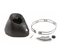 Akrapovic end cap set for carbon/black silencers incl. Riveted band &...