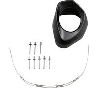 Akrapovic end cap set for V4A/titanium shocks including rivet band & stainles...