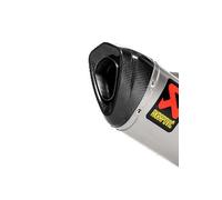 Akrapovic end cap set for V4A/Titanium silencers incl. Riveted band &...