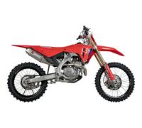 Akrapovic Evolution Line Honda Crf 450 R 2025-2023 S-h4e1-fdhlt Not Homologated Slip On Muffler Red Not Homologated