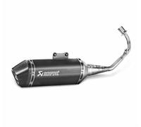 Akrapovic Exhaust Black Full System (Road Legal) Vespa 125ie 3v Sprint 17-20