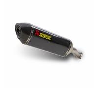 Akrapovic Exhaust Carbon Black Slip-on (Road Legal) Honda CB 500 X 2013-2015