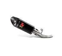 Akrapovic Exhaust Carbon Fibre Slip-On Triumph Street Triple 765 RS 2017-2019