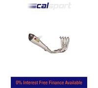 AKRAPOVIC EXHAUST RACE CONICAL FULL SYSTEM TITANIUM END CAN BMW S1000RR 2015 -16