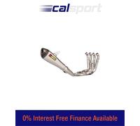 AKRAPOVIC EXHAUST RACE CONICAL FULL SYSTEM TITANIUM END CAN BMW S1000RR 2017