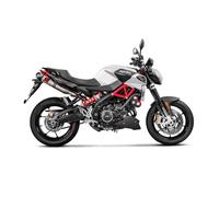 Akrapovic Slip-on Line Aprilia Shiver 900 17-19 S-a9so1-hdt/1 Homologated Muffler Black,Silver Homologated