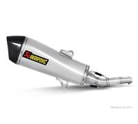 Akrapovic exhaust steel slip-on Yamaha Majesty 400 2007-2015