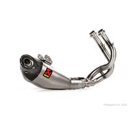 Akrapovic Exhaust Titanium Racing Line (Road Legal) Kawasaki Ninja 650 2017-2023