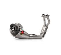 Akrapovic Exhaust Titanium Silencer 2-1 System Yamaha MT 07 2021-2023