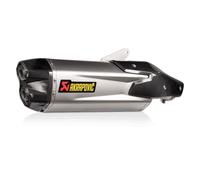 Akrapovic Exhaust Titanium Silencer Slip-On Kit Kawasaki Ninja H2 SX 2021 - 2024