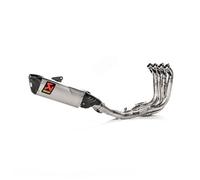 Akrapovic Slip-On Racing Line Titanium Exhaust System, silver