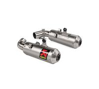 Akrapovic Exhaust Titanium Slip-On (Pair) (EC) Ducati Hypermotard 950 21-24