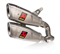 Akrapovic Exhaust Titanium Twin Silencer Slip-On Kit Ducati Monster 937 21-24