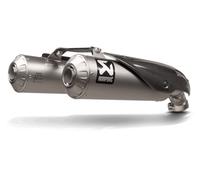 Akrapovic Exhaust Titanium Twin Silencer Slip-On Kit Ducati Scrambler 1100 21-24