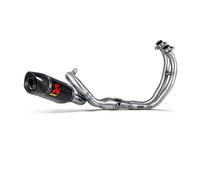 Akrapovic Exhaust Yamaha MT-07 FZ-07 2024 Racing Line System Carbon End Can