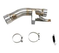 Akrapovic Kawasaki Zx 10 R 1000 2008-2010 Link Pipe Silver Not Homologated