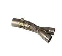 Akrapovic Link Pipe Silver Titanium For Yamaha Yzf-R6 2008-2019 L-Y6e9