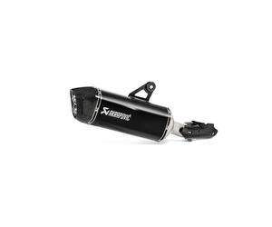 Akrapovic Moto Motorcycle Motorbike Slip-On Line Muffler Black Titanium