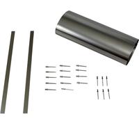 AKRAPOVIC MUFFLER SLEEVE REPAIR KIT TITANIUM GREY P-RKS109TD30