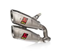 AKRAPOVIC PAIR OF TITANIUM SILENCERS FOR DUCATI MONSTER 937 2021-2024 EURO 5