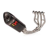 AKRAPOVIC RACING CARBON COMPLETE EXHAUST SYSTEM FOR KAWASAKI NINJA ZX-25RR 2023-